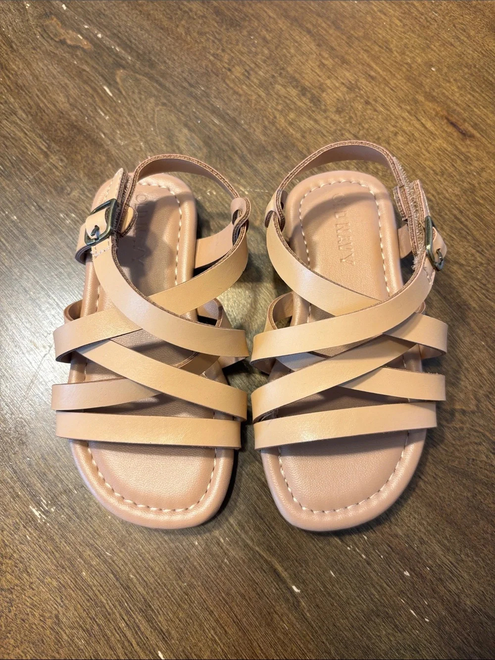 Old Navy Strappy Velcro Toddler Sandals | 7C